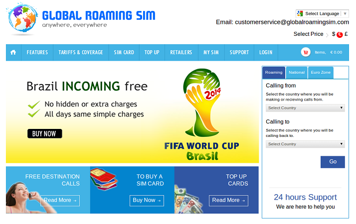 Global Roaming SIM